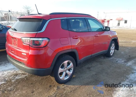 2018 Jeep Compass Latitude Fwd z USA, uszkodzony, nr VIN 3C4NJCBB7JT240816